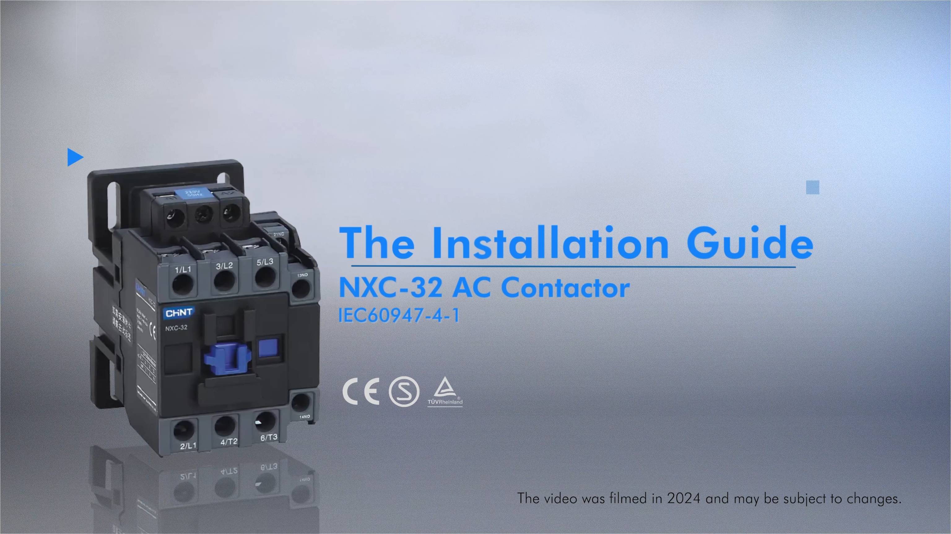 NXC-32 AC Contactor Installation Guide